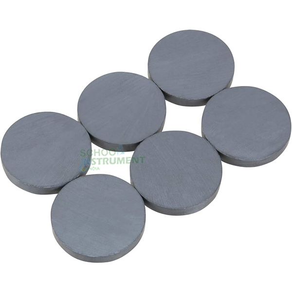 Ceramic Disc Magnets, Set of 6